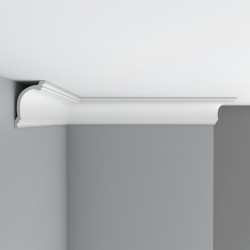 Плинтус потолочный гладкий DECOMASTER 96263 (105х70х2400мм)