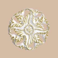 Розетка потолочная DECOMASTER 88125-54 (d нар. 125мм)